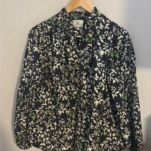 Tuckernuck Verdant Iris Avalon Blouse